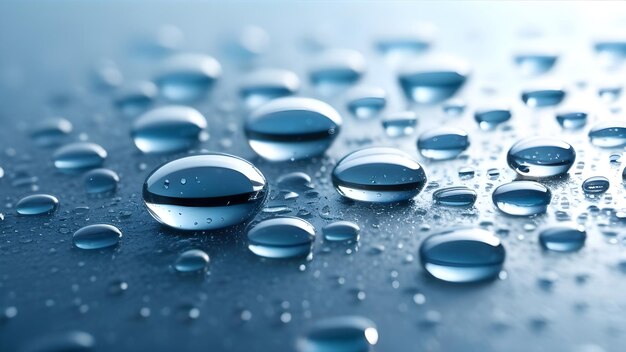 Regentropfen auf Glas erzeugen ein faszinierendes abstraktes Muster frische und klare Naturen Reinheit