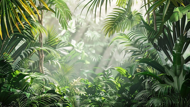 Regenwald-Wandpapier