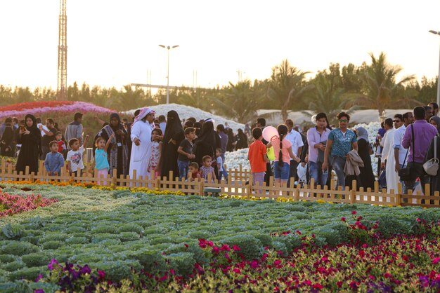 Região de Yanbu Madinah, Arábia Saudita 23 de março de 2019 Festival de Flores Evento anual organizado pela Comissão Real