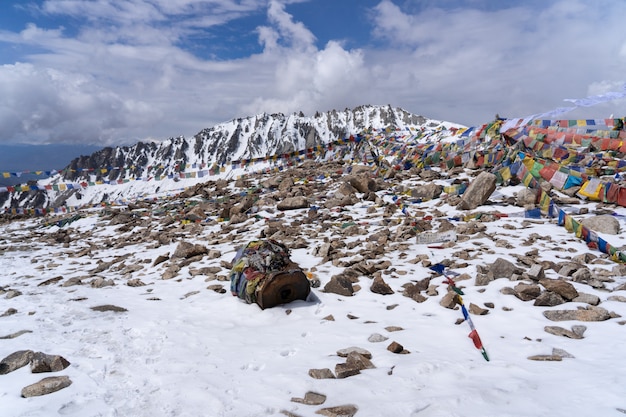 Foto región del himalaya del norte de la india