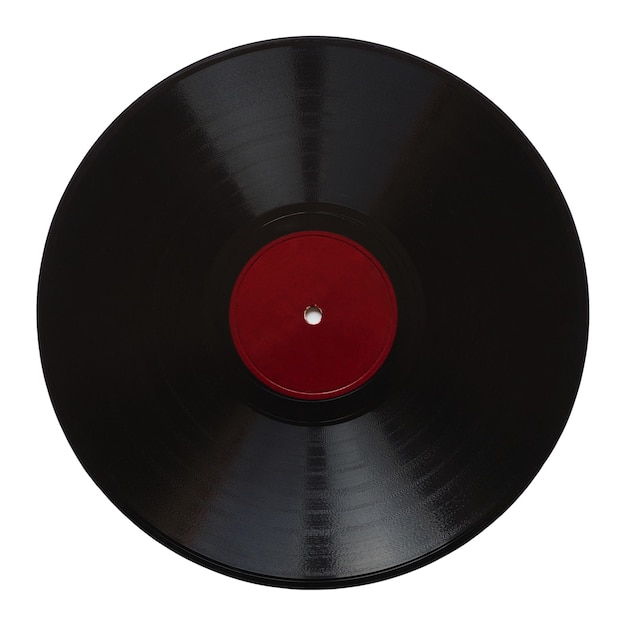 Registro vintage 78 rpm isolado