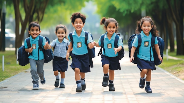 Regreso a la escuela al comienzo del año académico Pago escolar IA generativa