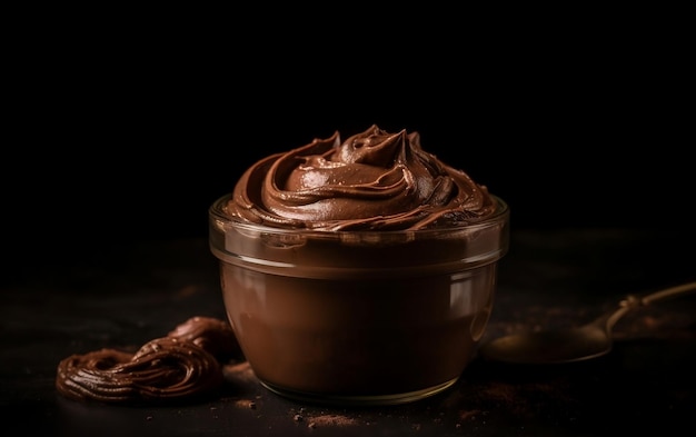 Foto reichhaltiger und köstlicher schokoladengenuss im mittleren preissegment, generative ki