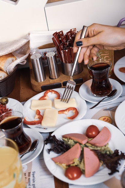 Reichhaltiges und leckeres Frühstück