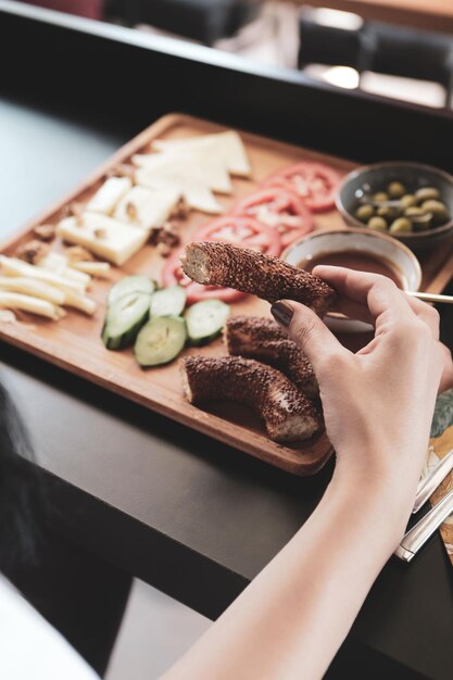 Reichhaltiges und leckeres türkisches Frühstück