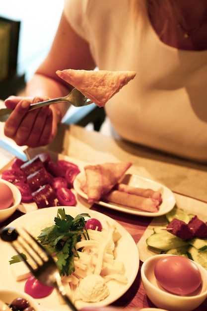 Reichhaltiges und leckeres türkisches Frühstück