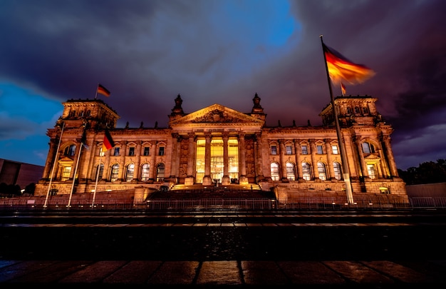 Reichstagsgebäude in Berlin