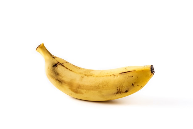 Reife Banane isoliert