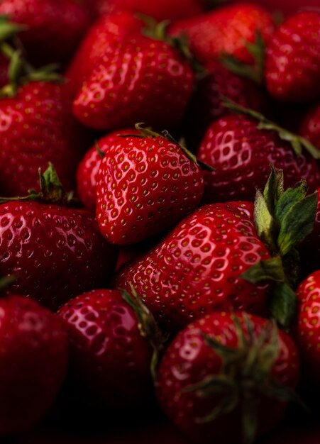 reife Erdbeeren