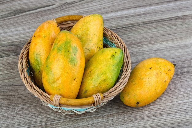 Reife gelbe Mango
