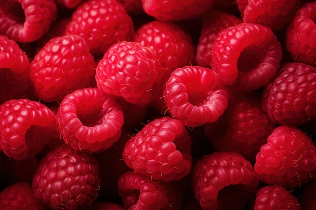 Reife Himbeeren Beeren Scarlet Himbeeren Hintergrund Himbeeren Oberfläche