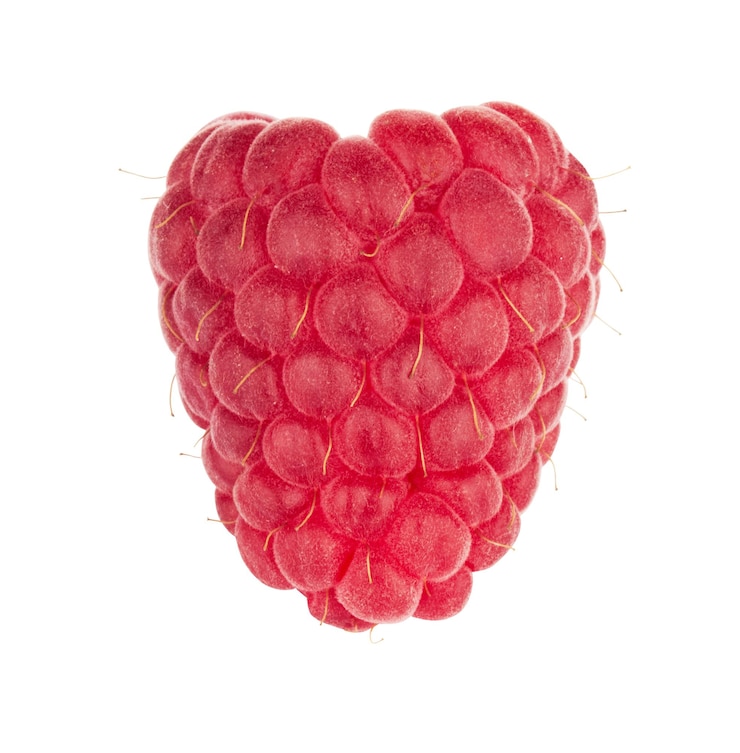 Foto reife himbeeren