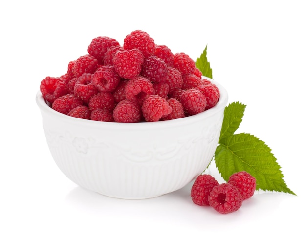 Reife Himbeeren