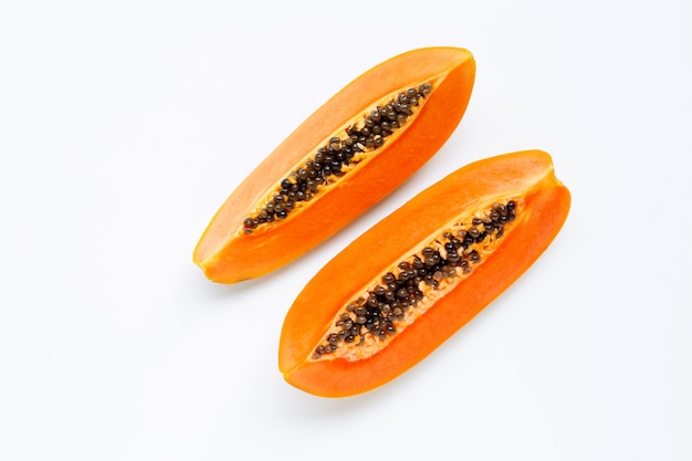 Reife Papaya-Frucht