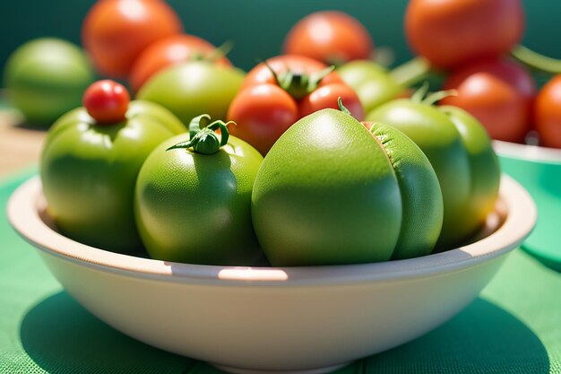 Reife rote Tomaten sind Leute, die gerne leckeres Gemüse, Obst, organisches, grünes, sicheres Landwirtschaftsprodukt essen.