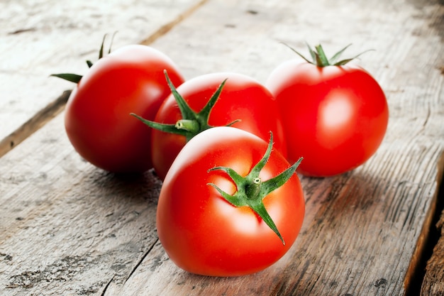 Reife rote Tomaten