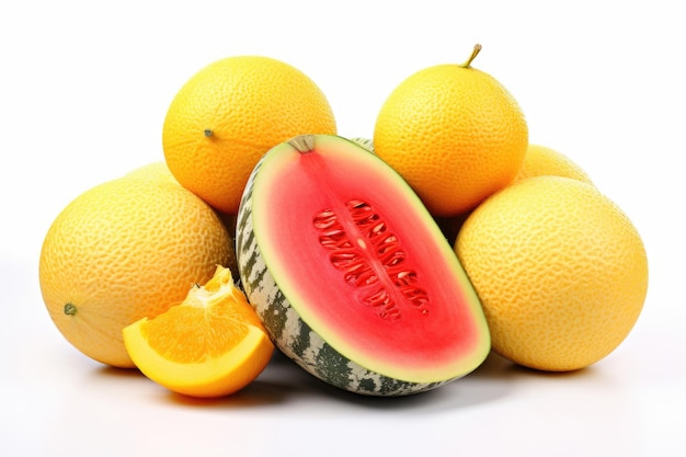 Reife Süßmelonen