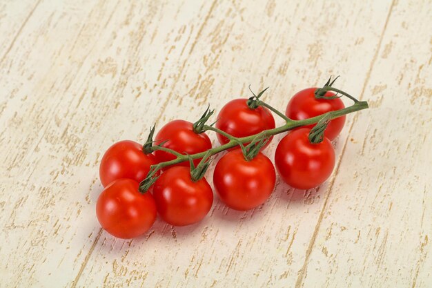 Reife Tomaten auf dem Ast