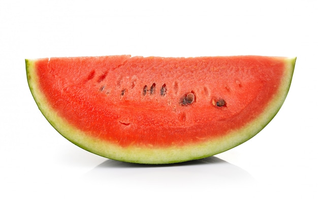 Reife Wassermelone isoliert