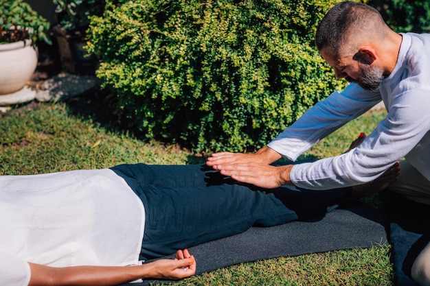 Reiki-Fußbehandlung