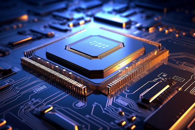 El reino del procesador 3D, la CPU, la IA, los chips, la IA generativa.