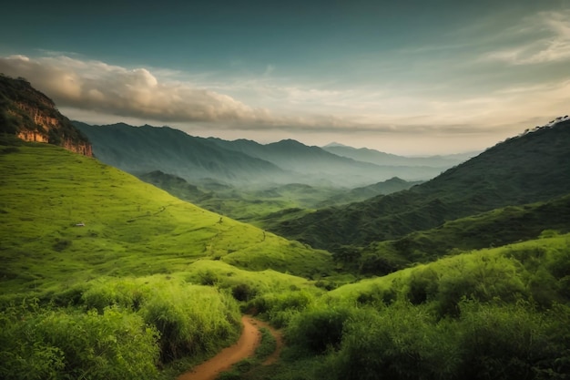 Reisfelder in Cao Bang