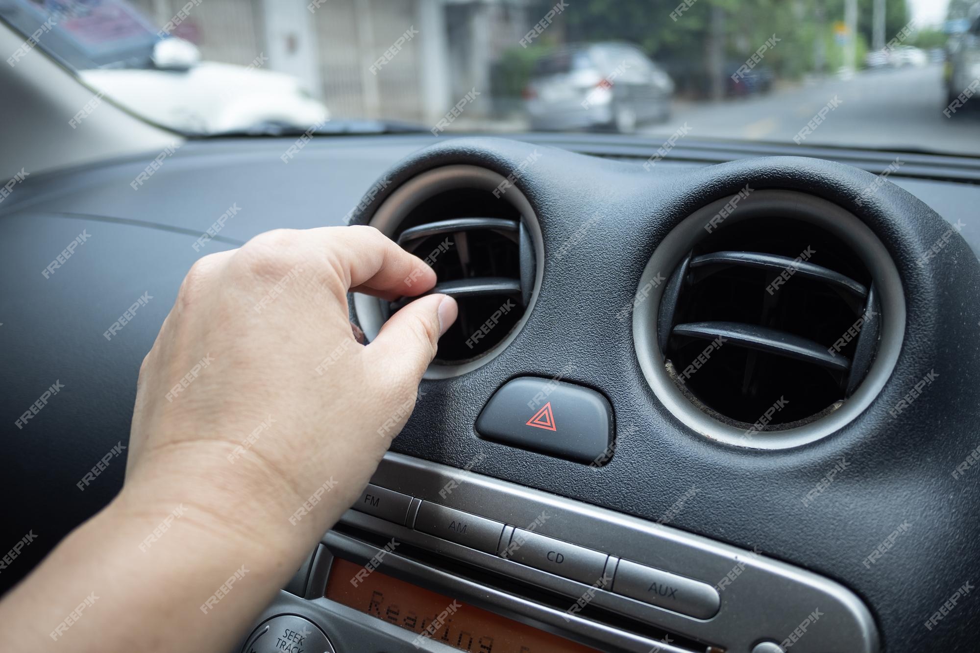global codo Perfecto Rejilla de ventilación de aire del coche tuning manual del conductor | Foto  Premium