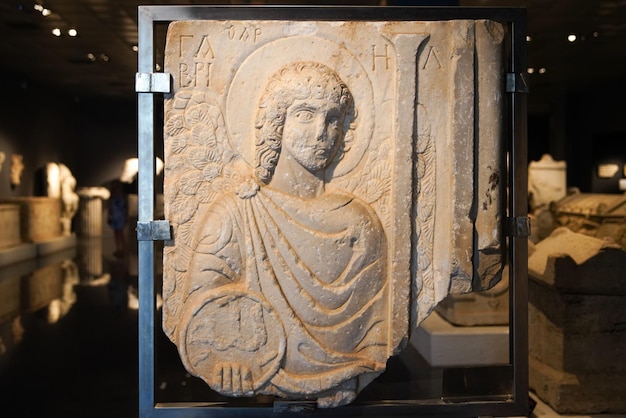 Relief im Archäologischen Museum von Antalya Antalya Turkiye