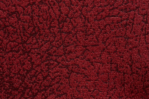 Relief-Textilhintergrund in bewundernswerter roter Farbe