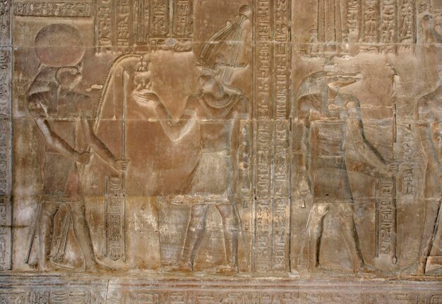 Relieve en el Templo de Kom Ombo