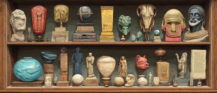 Foto reliquiemuseum ausstellung christentum religion geistiges symbol