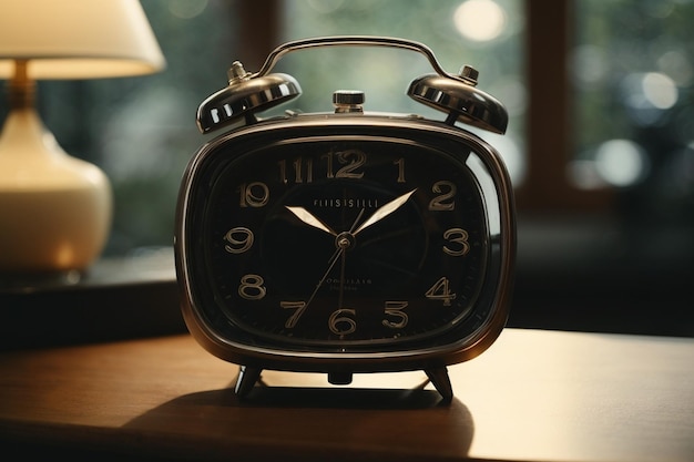 Reloj de alarma con arco diurno y nocturno