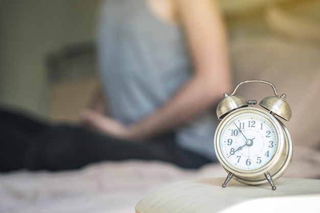 Reloj en el dormitorio