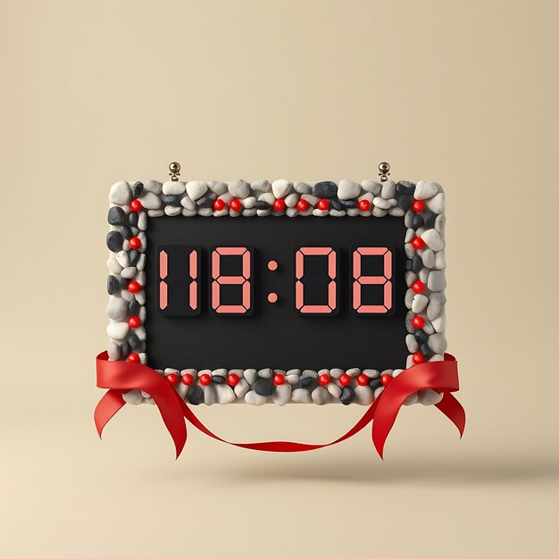 un reloj con la fecha 12 y la fecha 11 05