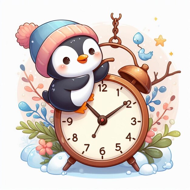 El reloj del pingüino.