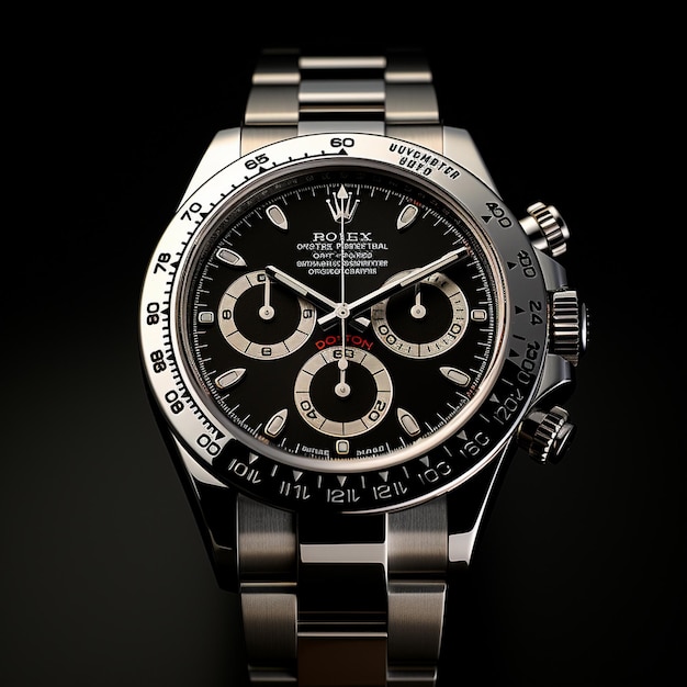 Un reloj Rolex con la marca.