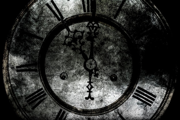 Reloj viejo que desaparece
