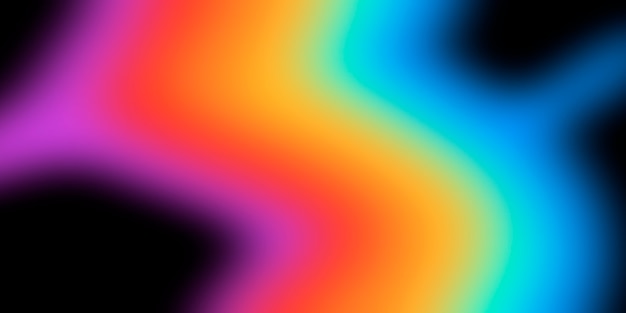 Foto remolino holográfico colorido, prisma de vórtice. velocidad de movimiento del láser.