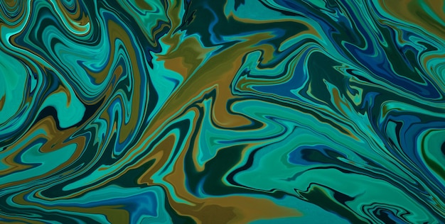 El remolino de mármol de azul azul abstract