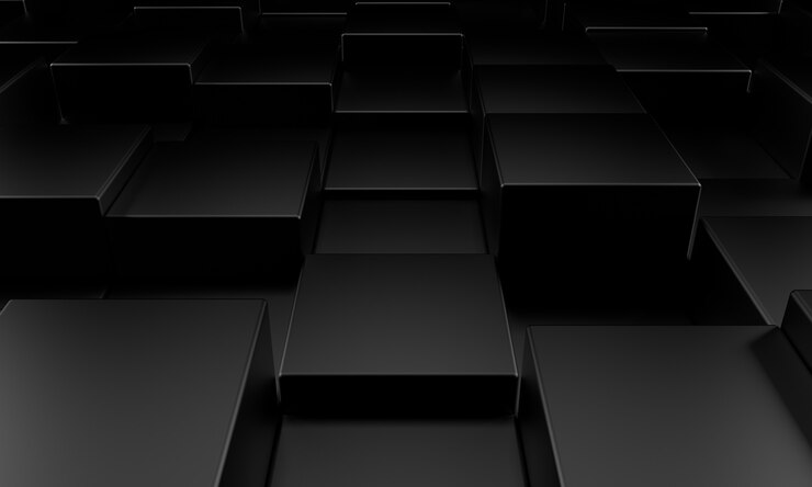 Render 3d abstracto, fondo geométrico moderno, diseño gráfico