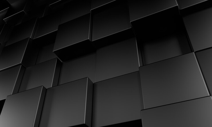 Render 3d abstracto, fondo geométrico moderno, diseño gráfico