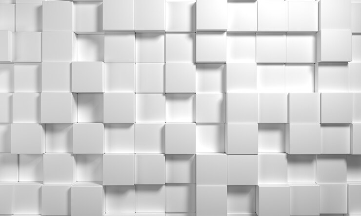 Render 3d abstracto, fondo geométrico moderno, diseño gráfico
