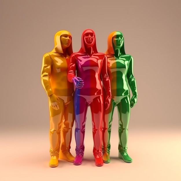 render 3d lgbt