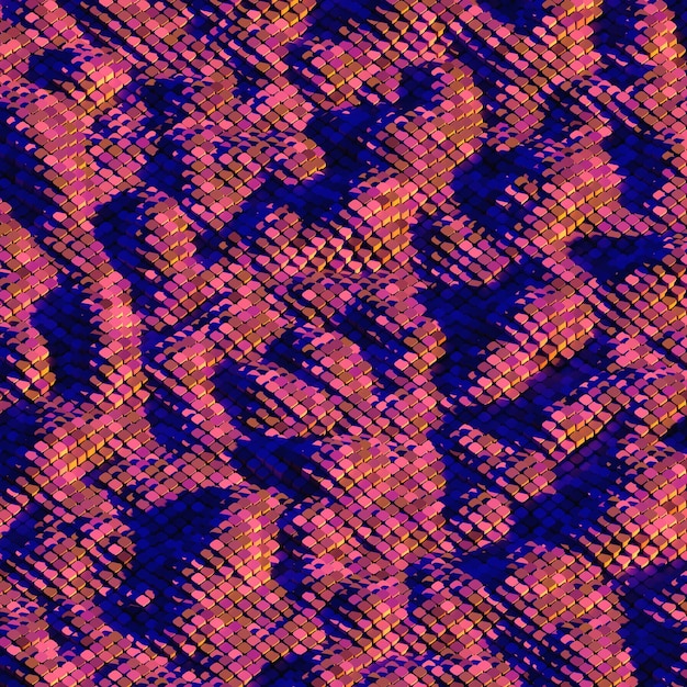 Render abstracto en 3D de diferentes formas y colores
