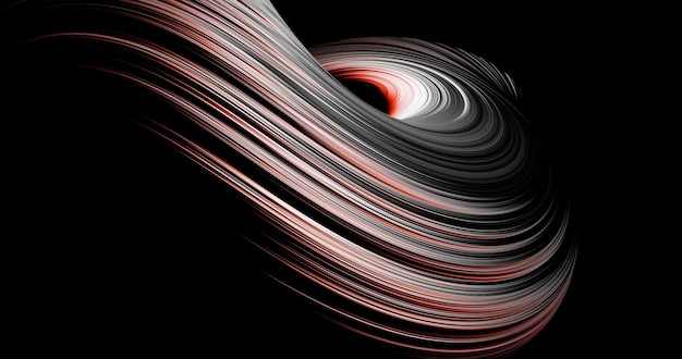 Rendering 3D de fondo de gradiente moderno y abstracto