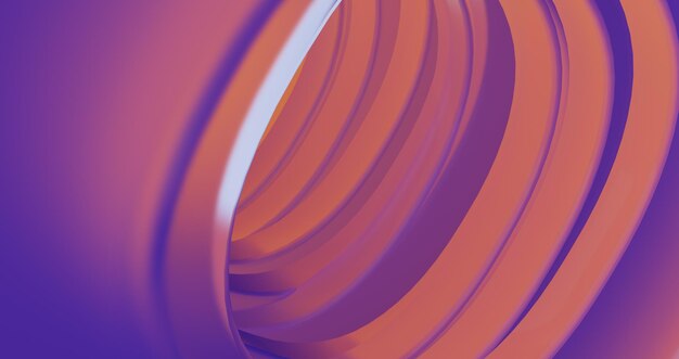 renderização 3D de fundo colorido abstrato cor ultravioleta