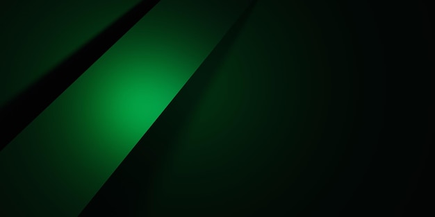 Renderização 3d de fundo mínimo geométrico abstrato verde cena para ilustração de publicidade