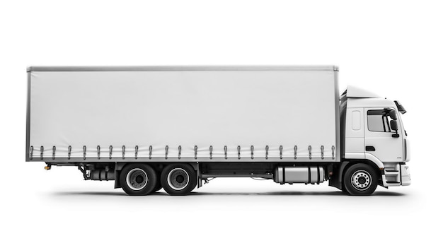 Foto renderização 3d do truck truck mockup