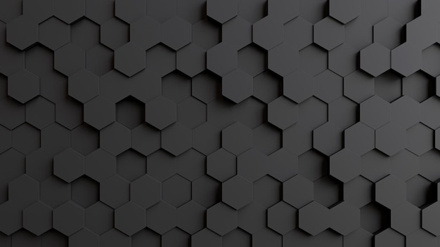 Renderización en 3D del fondo abstracto