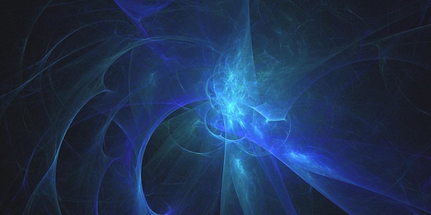 Renderización 3D de fondo fractal multicolor abstracto